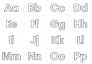 Титульный лист алфавита английского языка